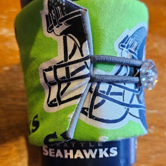Seattle Seahawks Hand Made Coffee Cup Cozie Wrap - Picture 10 of 10